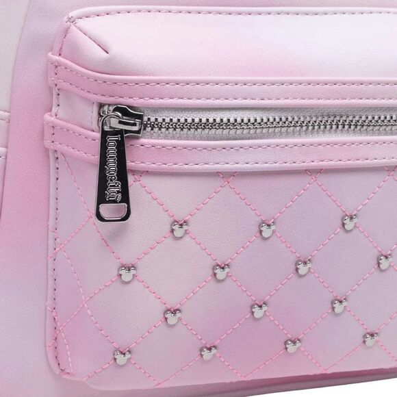 Loungefly Disney The Minnie Mouse Pink Princess Mini Backpack - Picture 4 of 7